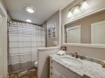 Shared Hall Bath with Shower/Tub Combo at 606 Queens Grant